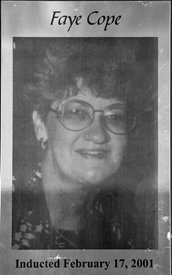 Faye Cope 2001